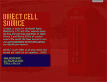 Tablet Screenshot of directcellsource.com